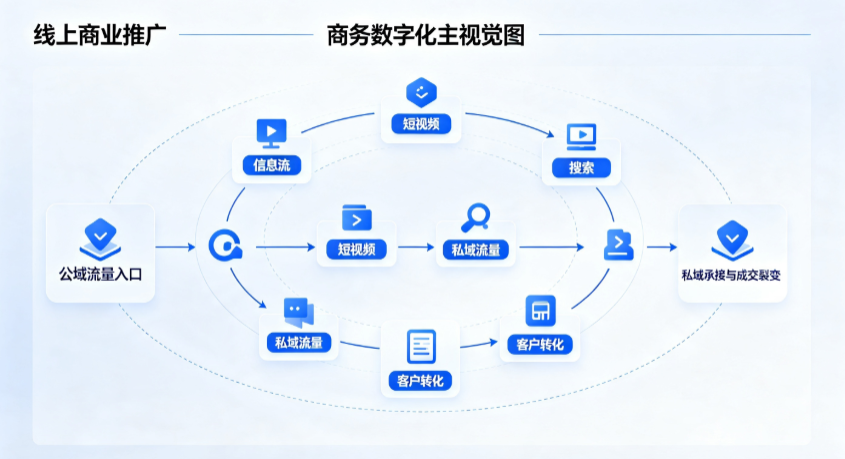 宝安区线上商业推广怎么做？全域流量闭环搭建与低成本转化实战指南